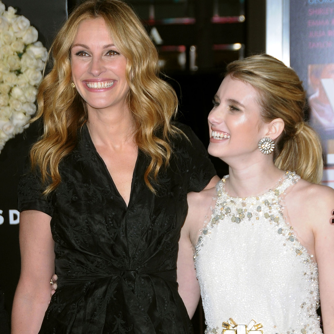 The Silly Way Julia Roberts Is Celebrating Emma Roberts' Birthday - E